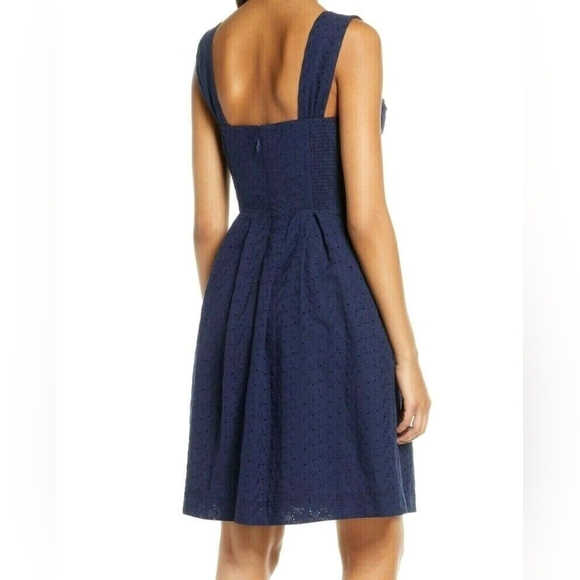 Lilly Pulitzer Cyndi Dress Navy Size 10 - Picture 5 of 8
